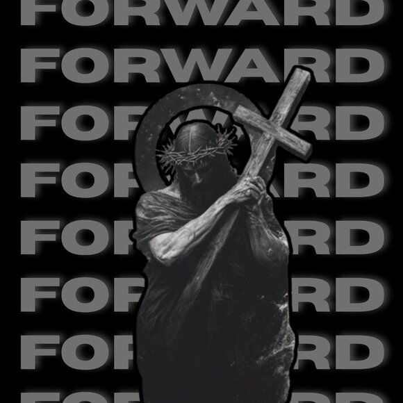 BUY ON ETSY Forward Christian Clothing | Philippians 4:13 Unisex Sweatshirt - Picture 3 of 4